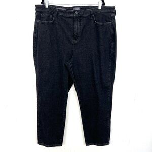 NYDJ Boyfriend Jeans Size‎ 18W Lift x Tuck Technology Black Stretch
